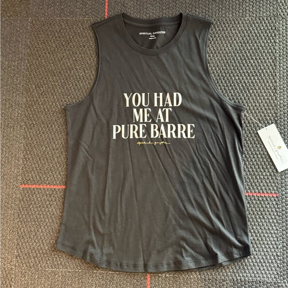 Spiritual Gangster Tops - Spiritual Gangster Pure Barre Muscle Tank